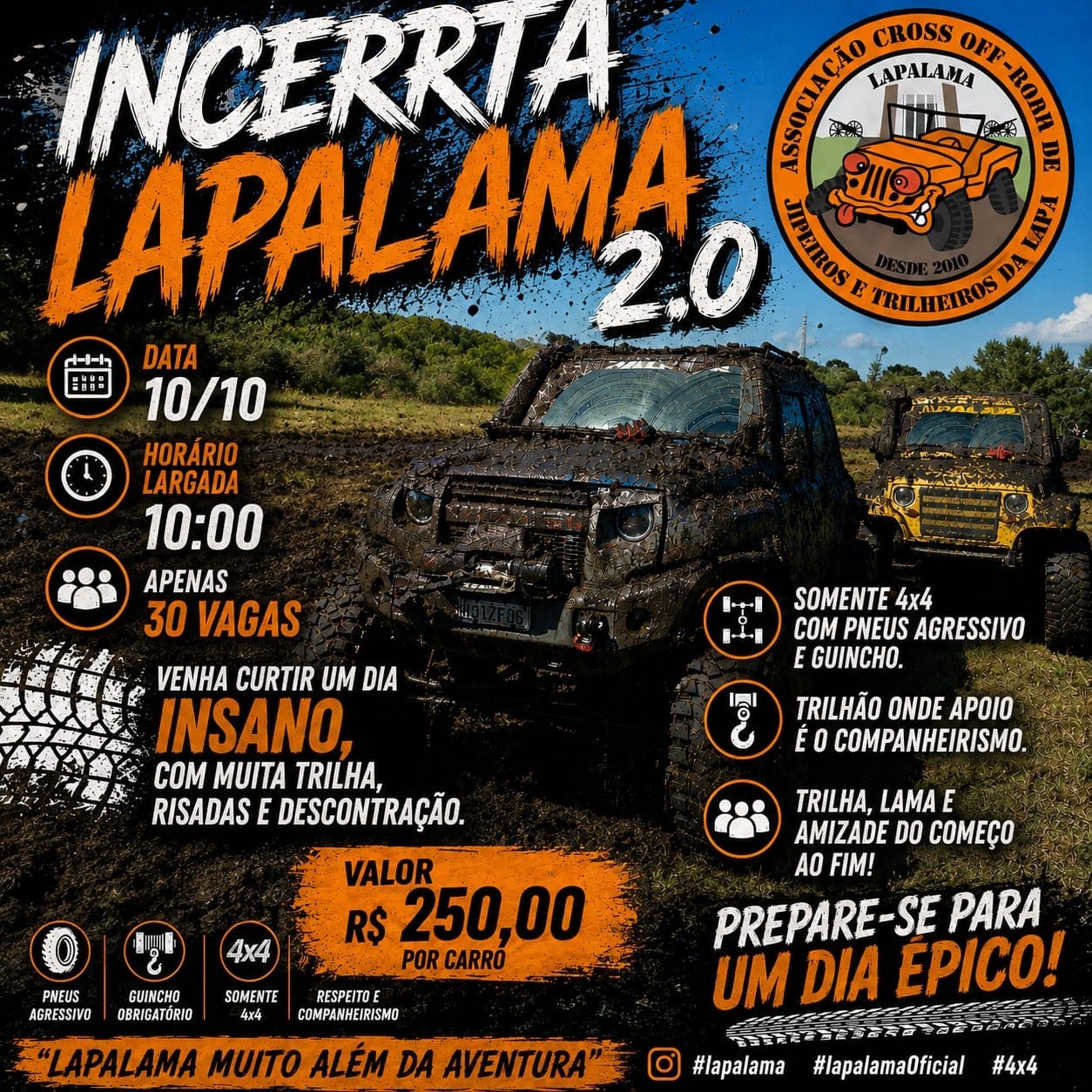 Banner INCERRTA LAPALAMA 2.0